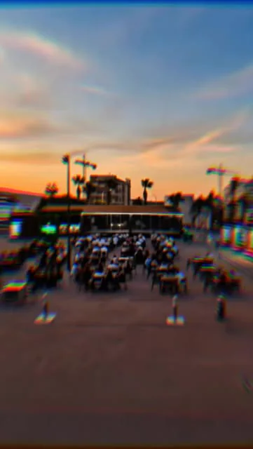Atardecer y ambiente de Guatequé publicado en su Instagram